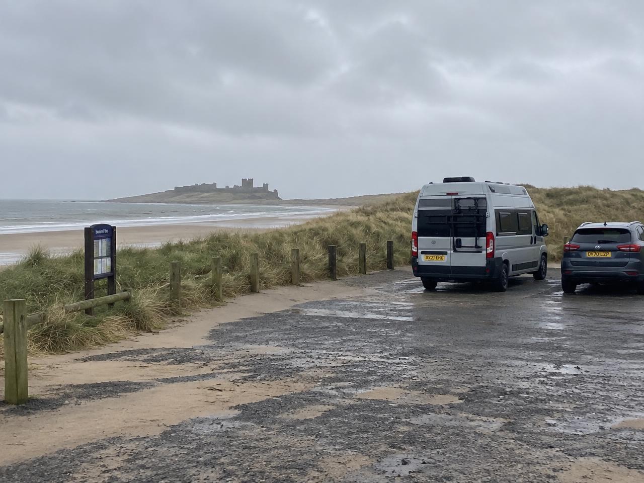 Dunes car park, Bamburgh